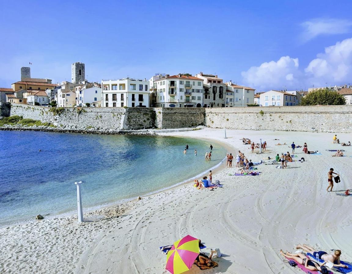 Vue Mer Et Remparts. Entre Vieille Ville Et Plages Antibes Ngoại thất bức ảnh